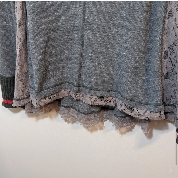 Free People Waffle Pullover Top - Picture 7 of 11